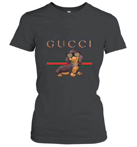 gucci dachshund t shirt|Gucci t shirt sale.